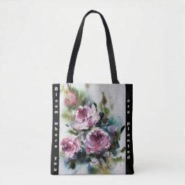 Bloom onde você está plantado Tote Bag