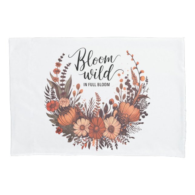 "Bloom Wild: Design de Buquê de flor selvagem terr (Frente-Esquerda)