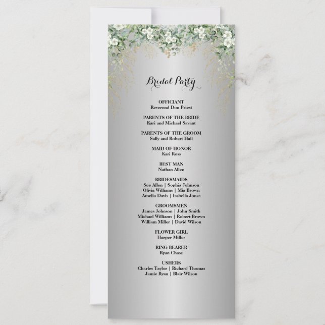 Bloomias Botânicas Introduzindo Partido Brida Radi (Frente)