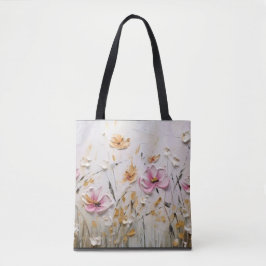 : Bloomin' Bold: Abstrato cor-de-rosa Bolsa person