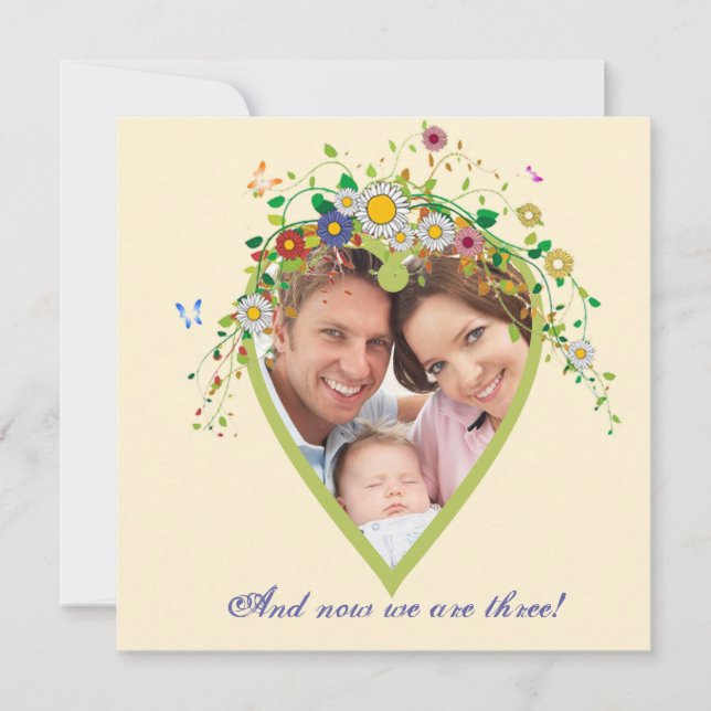 Blooming Heart - Anúncio de adoção de fotos (Frente)