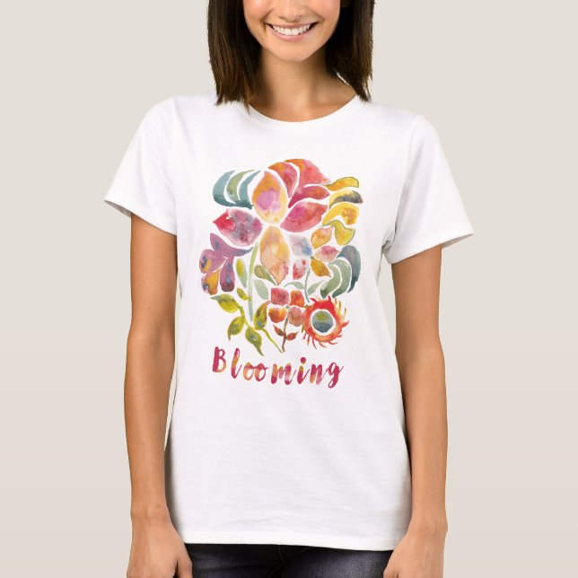 Blooming T-shirt (Frente)