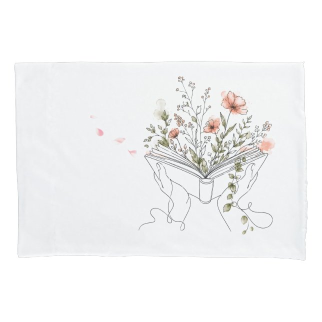 Blooms Book Arte Botânico em Linha (Frente)