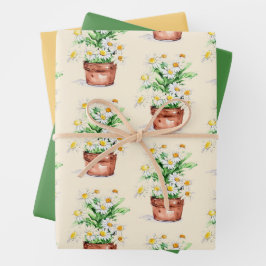 Blooms de páscoa: papel de enrolamento floral