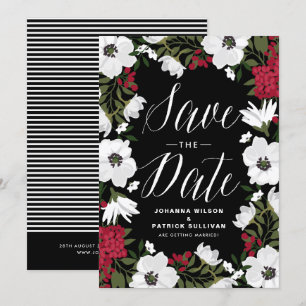 Blooms do Anêone Vermelho Salvem o Anúncio de Data