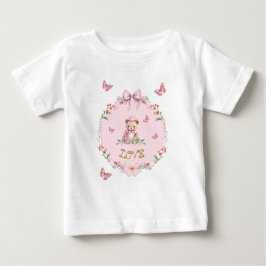 Blooms e borboletas T-Shirt