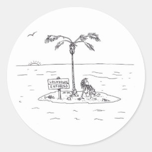 Bloquear adesivos redondos grandes forçados