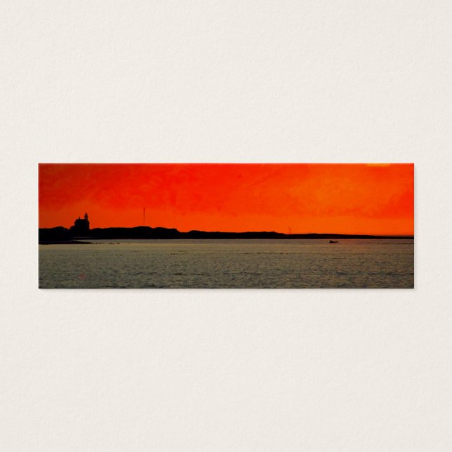 Bloquear o Farol do Norte na Pintura Sunset (Frente)
