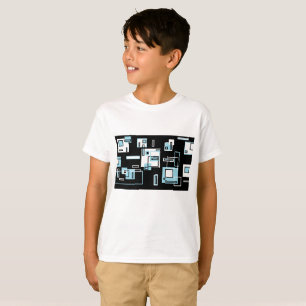 Bloqueia obsessão T-Shirt Funky