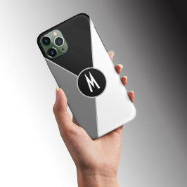 Bloqueio de cor monocromática preto e branco, mono