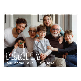 Bloqueio de Fotografias Chic Collage do Script Fam