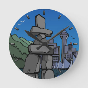 Bloqueio de Vancouver Presente Relógio Vancouver S