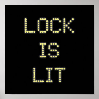 Bloqueio é Poster de Pinball Lit nº 9