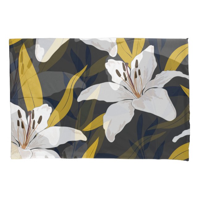 Blossom Lily: Trendy Floral Sem Olho. (Frente)