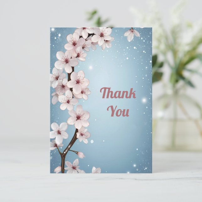 Blossomas de Amor" Coleção de Convite Caseiro (Em pé/Frente)