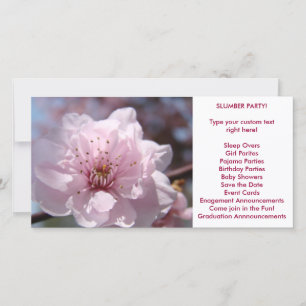 Blossomas de Partes de Anúncio de Cartões de fotos