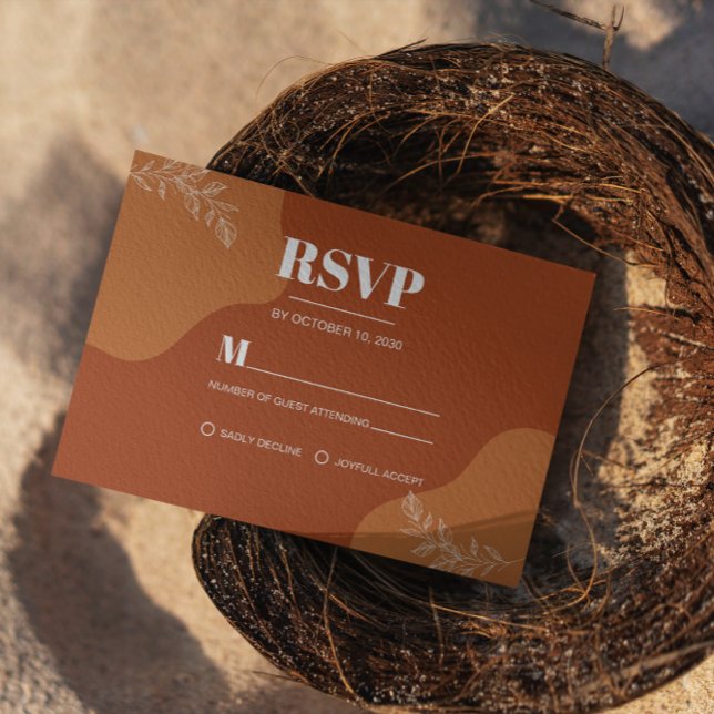 Blossomas do Amor : Abstrato simples deixa RSVP (Criador carregado)