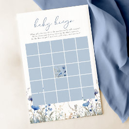 Blue Baby In Blodflower Baby Bingo Game