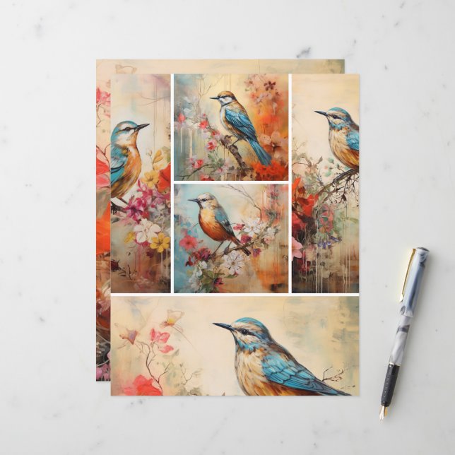 Blue Bird mix (Frente/Verso In Situ)