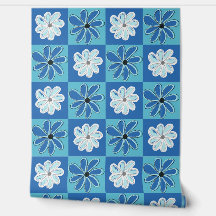 Blue Bloomed Lines - Blauwe Bloeiende Lijnen