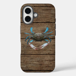 Blue Crab no iPhone 16 Caso
