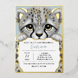 Blue Cub Baby Shower