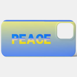 Blue e Yellow Ucrânia inspiraram Sem guerra de paz