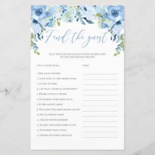 Blue floral encontra o jogo de chá de panela convi
