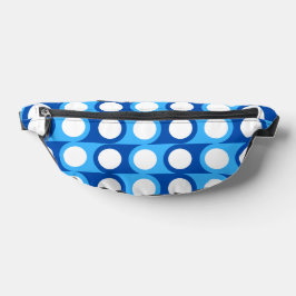 Blue Geométrico Fanny Pack