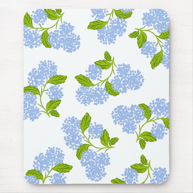 Blue Hydrangea Mousepad (Frente)
