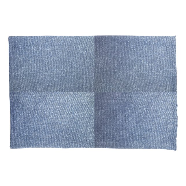 Blue Jean Pillowcase (Frente)