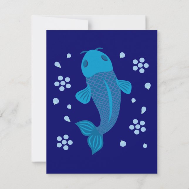 Blue Koi Fish (Frente)