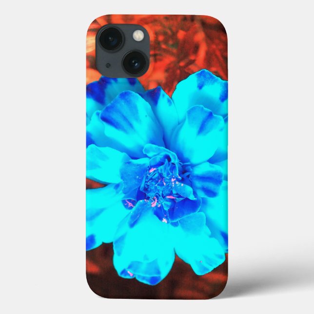 Blue Marigold II iPad Case (Verso)