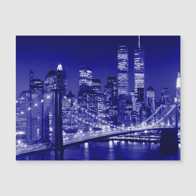 Blue New York City Night (Frente)