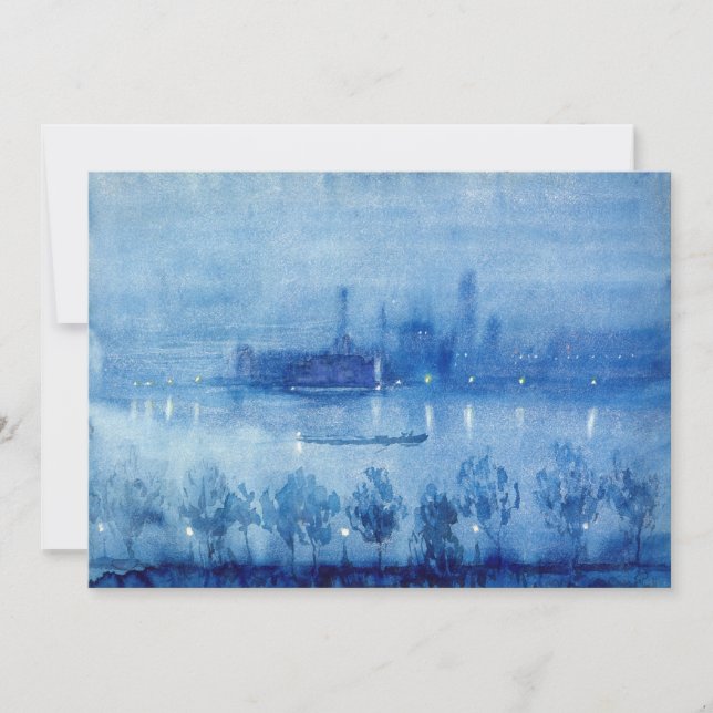 Blue Night, Londres | Joseph Pennell (Frente)