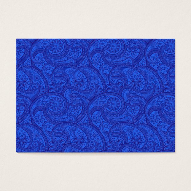 Blue Paisley (Frente)