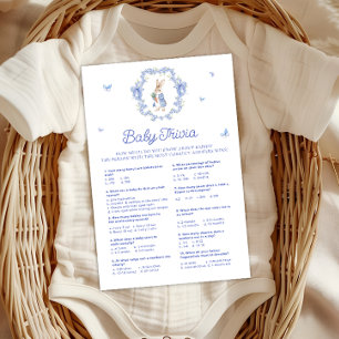 Blue Peter Rabbit Vintage Baby Trivia Game