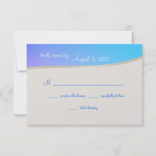 Blue Raspberry Candy Bat Mitzvah RSVP (Frente)