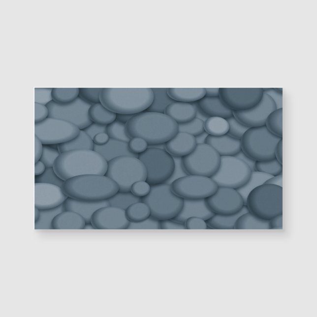 Blue River Rock Pebbles Art (Frente)
