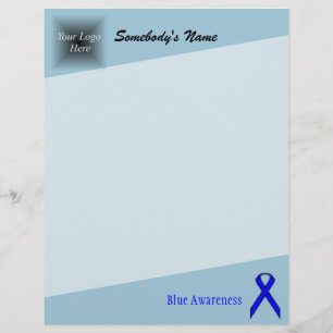 Blue Standard Ribbon por Kenneth Yoncich