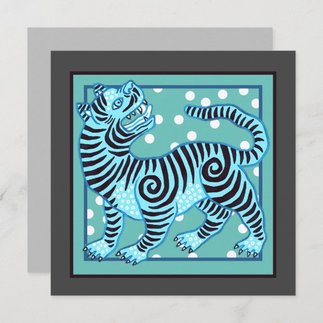 Blue Thai Tiger (Frente/Verso)