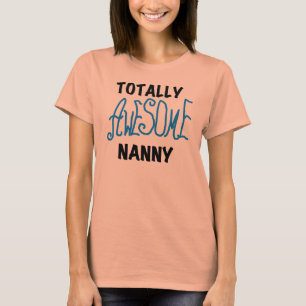 Blue Totalmente Incrível Nanny T-shirts e presente
