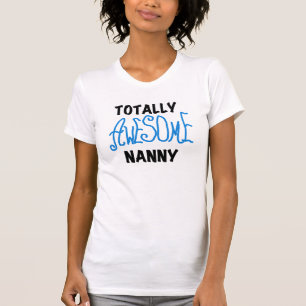 Blue Totalmente Incrível Nanny T-shirts e presente
