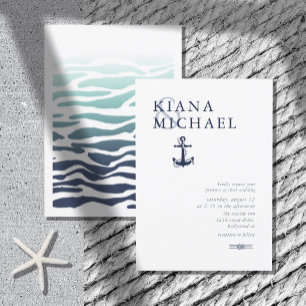 Blue Wave Anchor Wedding ID836