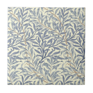 Blue Willow Bough (por William Morris) Azulejo cer