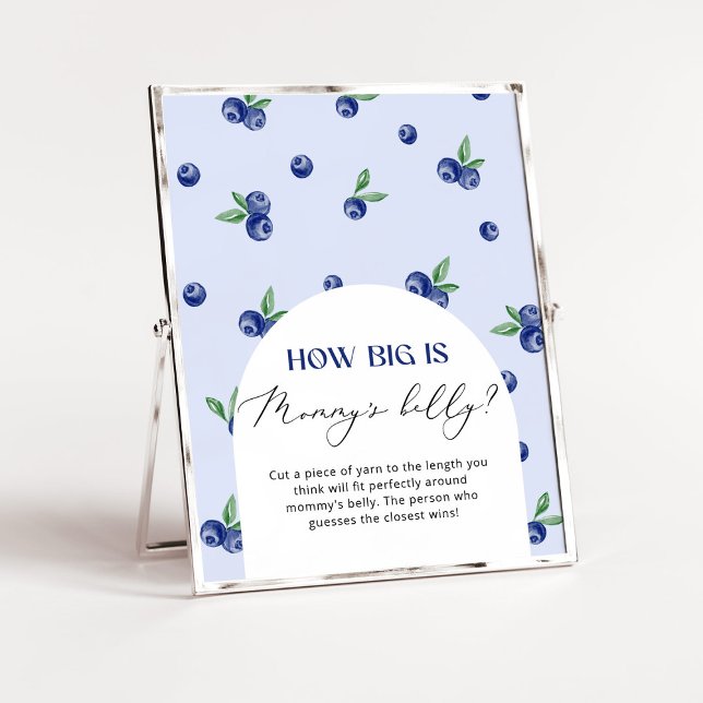 Blueberry como é grande o poster do jogo de barrig (Criador carregado)