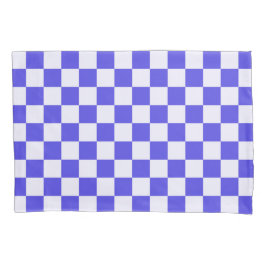 Blueberry cream checkered pattern