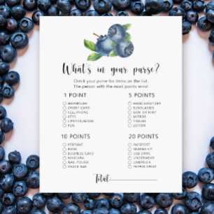 Blueberry - O que há no seu jogo de chá de fraldas