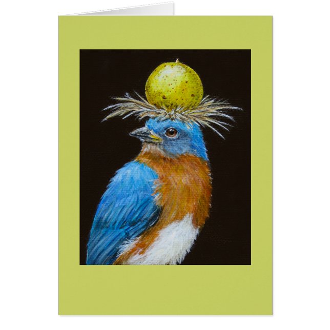 bluebird com cartão do scuppernong (Frente)