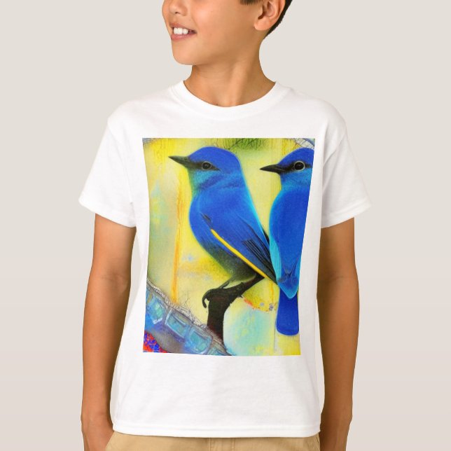 Bluebird of Happy T-Shirt (Frente)